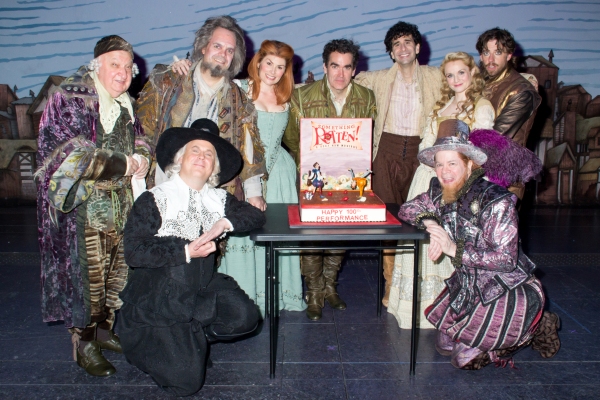 Photo Coverage: SOMETHING ROTTEN! Cast Celebrates 100 Performances on Broadway!  Image