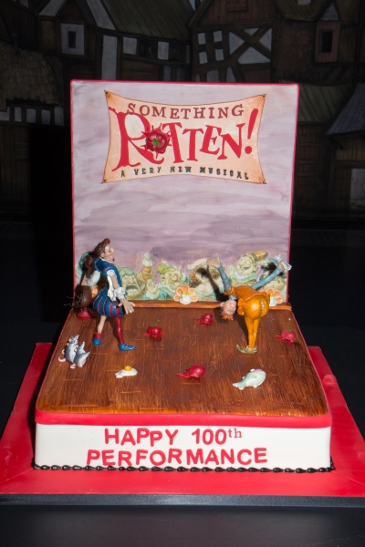 Photo Coverage: SOMETHING ROTTEN! Cast Celebrates 100 Performances on Broadway!  Image