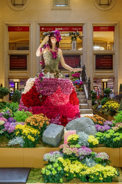 Photo Flash: Floral Display at The Palazzo Transforms for July's Hot Summer Nights Image