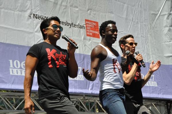 Photo Coverage: Casts of KINKY BOOTS, BEAUTIFUL, PHANTOM & More Perform in Bryant Park Image