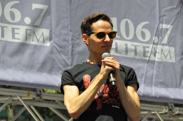 Photo Coverage: Casts of KINKY BOOTS, BEAUTIFUL, PHANTOM & More Perform in Bryant Park Image