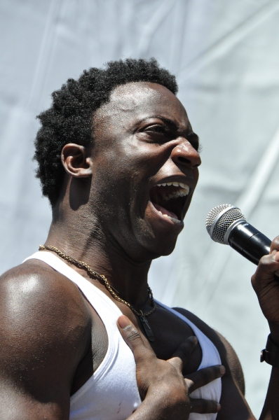 Photo Coverage: Casts of KINKY BOOTS, BEAUTIFUL, PHANTOM & More Perform in Bryant Park Image