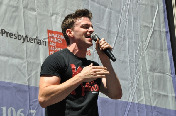 Photo Coverage: Casts of KINKY BOOTS, BEAUTIFUL, PHANTOM & More Perform in Bryant Park Image