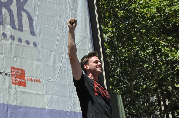 Photo Coverage: Casts of KINKY BOOTS, BEAUTIFUL, PHANTOM & More Perform in Bryant Park Image