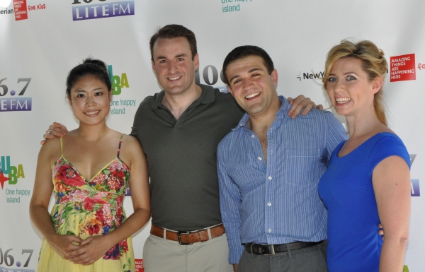 Photo Coverage: Casts of KINKY BOOTS, BEAUTIFUL, PHANTOM & More Perform in Bryant Park Image