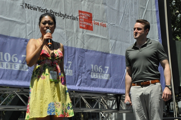 Photo Coverage: Casts of KINKY BOOTS, BEAUTIFUL, PHANTOM & More Perform in Bryant Park Image