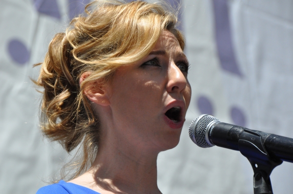 Photo Coverage: Casts of KINKY BOOTS, BEAUTIFUL, PHANTOM & More Perform in Bryant Park Image