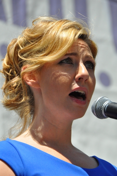 Photo Coverage: Casts of KINKY BOOTS, BEAUTIFUL, PHANTOM & More Perform in Bryant Park Image