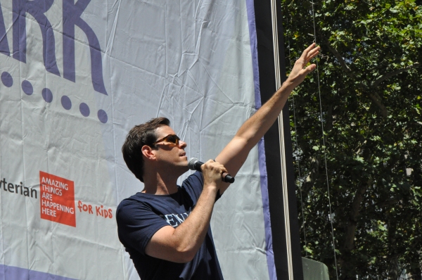 Photo Coverage: Casts of KINKY BOOTS, BEAUTIFUL, PHANTOM & More Perform in Bryant Park Image