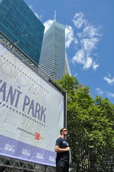 Photo Coverage: Casts of KINKY BOOTS, BEAUTIFUL, PHANTOM & More Perform in Bryant Park Image