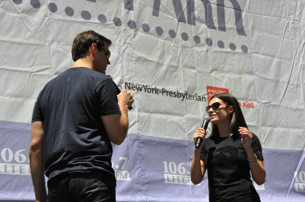 Photo Coverage: Casts of KINKY BOOTS, BEAUTIFUL, PHANTOM & More Perform in Bryant Park Image