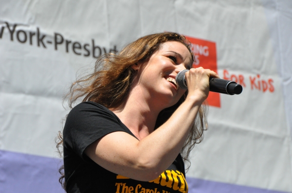 Photo Coverage: Casts of KINKY BOOTS, BEAUTIFUL, PHANTOM & More Perform in Bryant Park Image