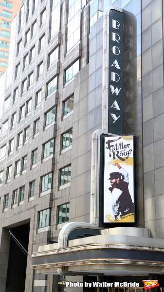 Photo Coverage: UP ON THE MARQUEE: FIDDLER ON THE ROOF, Starring Danny Burstein  Image