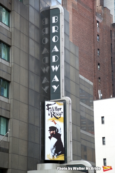 Photo Coverage: UP ON THE MARQUEE: FIDDLER ON THE ROOF, Starring Danny Burstein Image