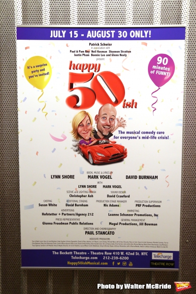 Photo Coverage: Go Inside Opening Night of HAPPY 50ISH! at the Beckett Theatre 
