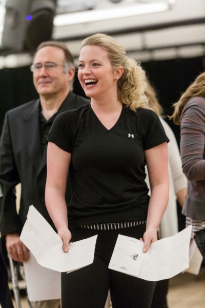 Photo Flash: First Look at Mark Evans, Lawrence Redmond and More in Rehearsals for Signature Theatre's THE FIX Image