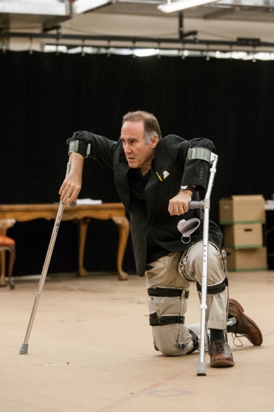 Photo Flash: First Look at Mark Evans, Lawrence Redmond and More in Rehearsals for Signature Theatre's THE FIX Image