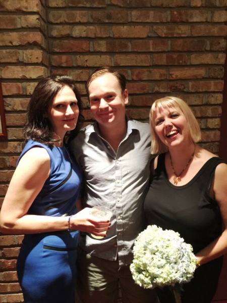 Photo Flash: STUPID F##KING BIRD Celebrates Opening at Victory Gardens Image
