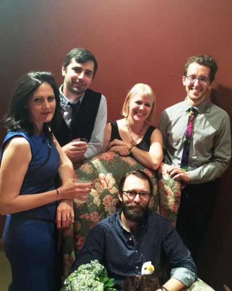 Photo Flash: STUPID F##KING BIRD Celebrates Opening at Victory Gardens Image