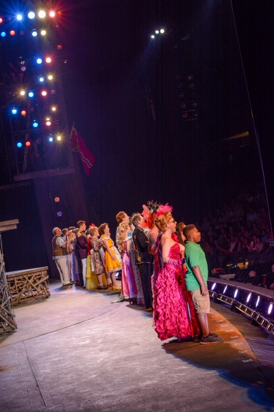 Exclusive Photo Flash: Go Backstage at INTO THE WOODS at the Muny with Headley, McClure, Samonsky & More! Image