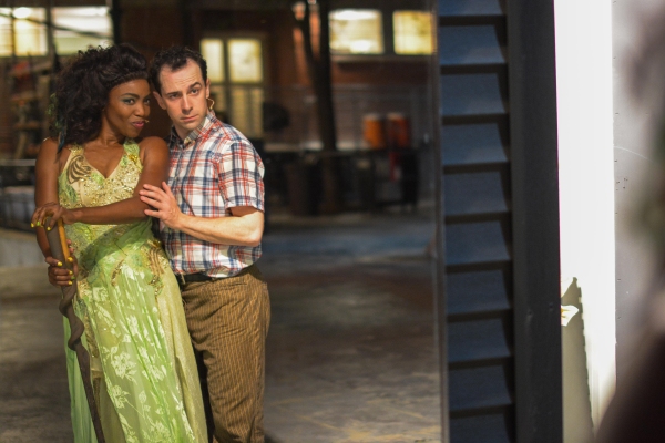 Exclusive Photo Flash: Go Backstage at INTO THE WOODS at the Muny with Headley, McClure, Samonsky & More!  Image