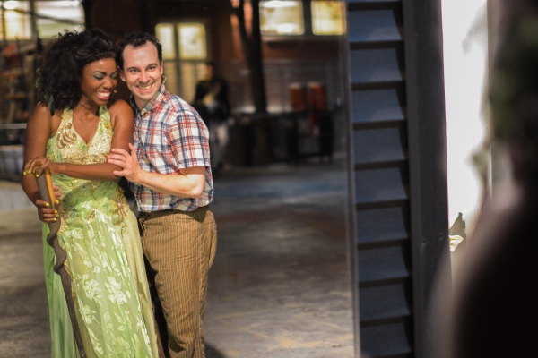 Exclusive Photo Flash: Go Backstage at INTO THE WOODS at the Muny with Headley, McClure, Samonsky & More!  Image