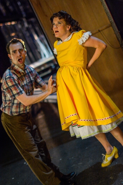 Exclusive Photo Flash: Go Backstage at INTO THE WOODS at the Muny with Headley, McClure, Samonsky & More! Image