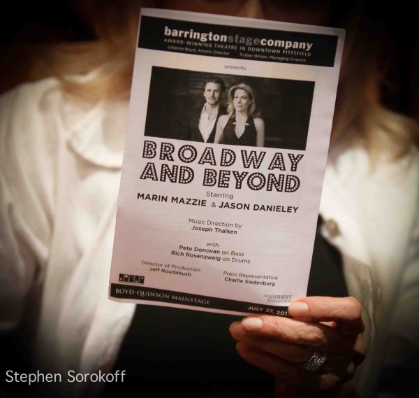 Photo Coverage: Marin Mazzie & Jason Danieley Perform BROADWAY AND BEYOND at Barrington Stage Company Image