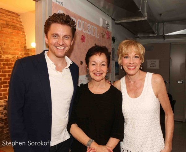 Jason Danieley, Lynn Ahrens, Marin Mazzie Photo