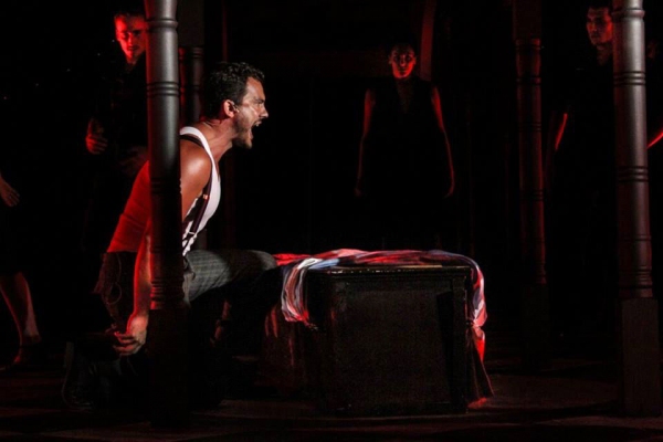 Photo Flash: Brand New Shots of Randi Garza, Cesar Restrepo, Charlie Brady and More in Serenbe's Reimagined EVITA! Image