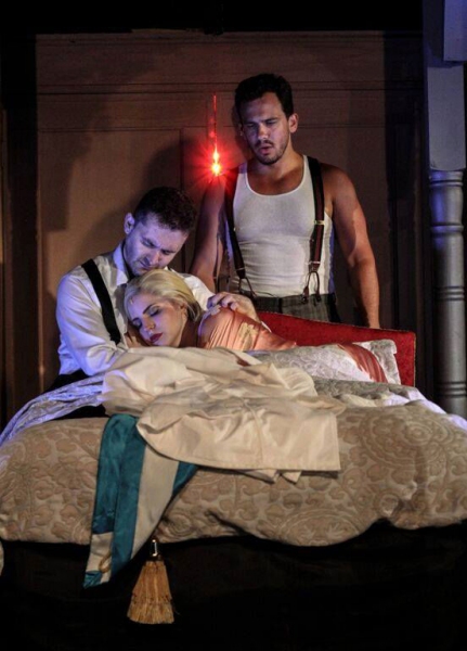 Photo Flash: Brand New Shots of Randi Garza, Cesar Restrepo, Charlie Brady and More in Serenbe's Reimagined EVITA! Image
