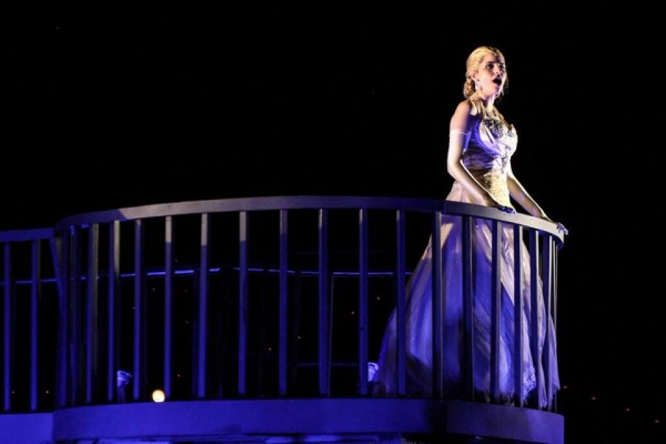 Photo Flash: Brand New Shots of Randi Garza, Cesar Restrepo, Charlie Brady and More in Serenbe's Reimagined EVITA! Image