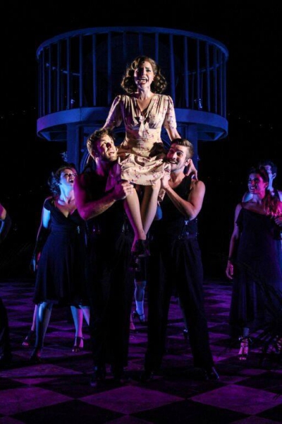 Photo Flash: Brand New Shots of Randi Garza, Cesar Restrepo, Charlie Brady and More in Serenbe's Reimagined EVITA! Image
