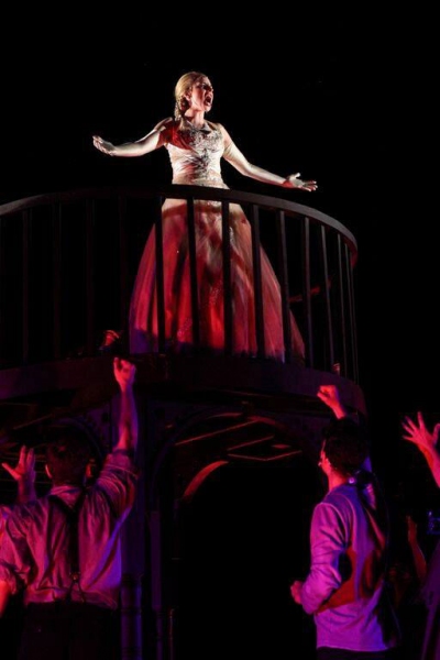 Photo Flash: Brand New Shots of Randi Garza, Cesar Restrepo, Charlie Brady and More in Serenbe's Reimagined EVITA! Image
