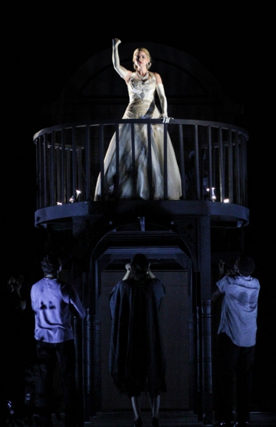 Photo Flash: Brand New Shots of Randi Garza, Cesar Restrepo, Charlie Brady and More in Serenbe's Reimagined EVITA! Image
