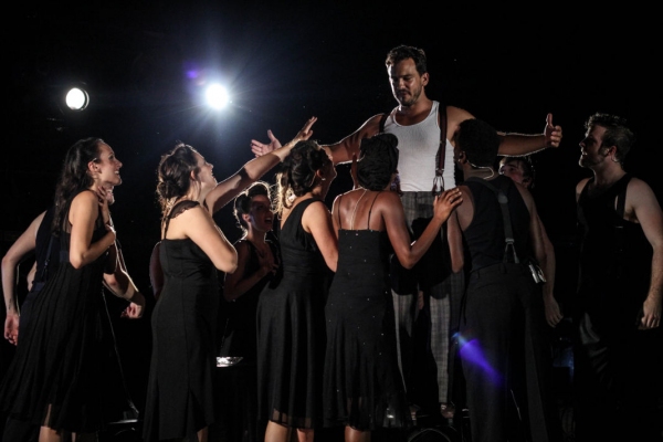 Photo Flash: Brand New Shots of Randi Garza, Cesar Restrepo, Charlie Brady and More in Serenbe's Reimagined EVITA! Image