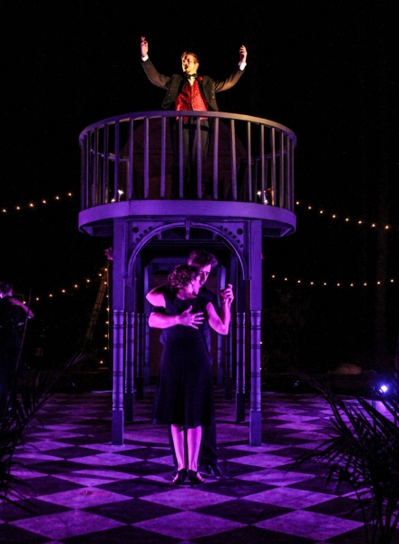 Photo Flash: Brand New Shots of Randi Garza, Cesar Restrepo, Charlie Brady and More in Serenbe's Reimagined EVITA! Image