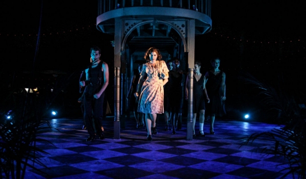 Photo Flash: Brand New Shots of Randi Garza, Cesar Restrepo, Charlie Brady and More in Serenbe's Reimagined EVITA! Image