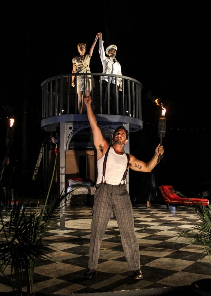 Photo Flash: Brand New Shots of Randi Garza, Cesar Restrepo, Charlie Brady and More in Serenbe's Reimagined EVITA! Image