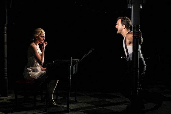 Photo Flash: Brand New Shots of Randi Garza, Cesar Restrepo, Charlie Brady and More in Serenbe's Reimagined EVITA! Image