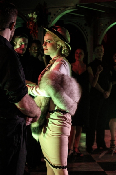 Photo Flash: Brand New Shots of Randi Garza, Cesar Restrepo, Charlie Brady and More in Serenbe's Reimagined EVITA! Image