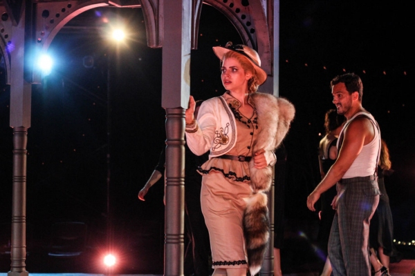 Photo Flash: Brand New Shots of Randi Garza, Cesar Restrepo, Charlie Brady and More in Serenbe's Reimagined EVITA! Image