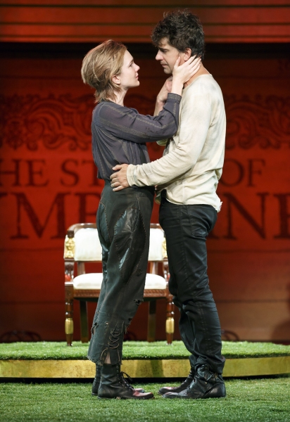 Photo Flash: First Look at Lily Rabe, Hamish Linklater and More in CYMBELINE at Shakespeare in the Park Image