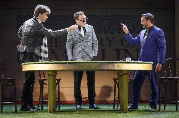Hamish Linklater, Patrick Page, and Raul Esparza Photo