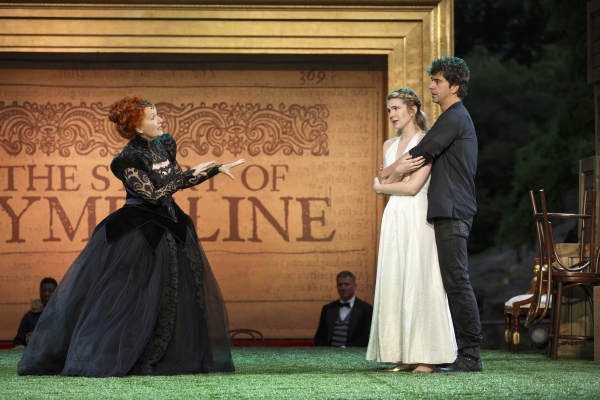 Kate Burton, Lily Rabe, and Hamish Linklater Photo