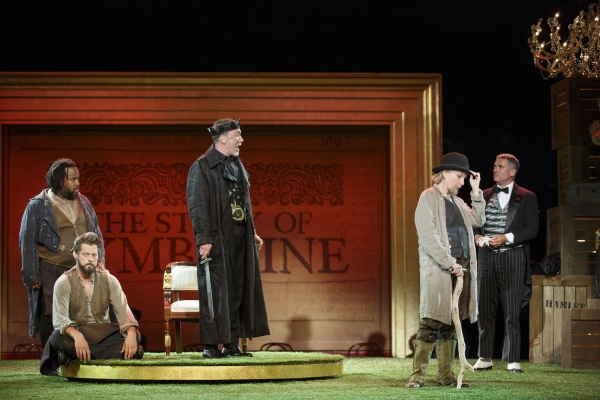Photo Flash: First Look at Lily Rabe, Hamish Linklater and More in CYMBELINE at Shakespeare in the Park Image