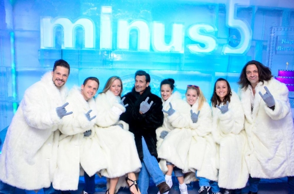 Photo Flash: ROCK OF AGES Turns 'Cold As Ice' at Minus5 Ice Bar Image