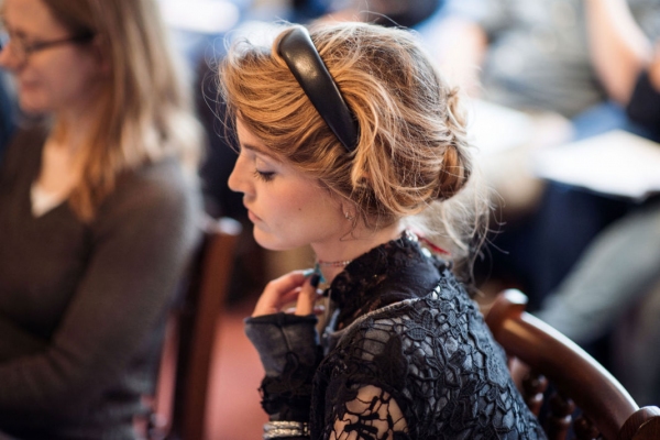 Photo Flash: First Look at Rehearsals of West End's McQUEEN Starring Stephen Wight Image