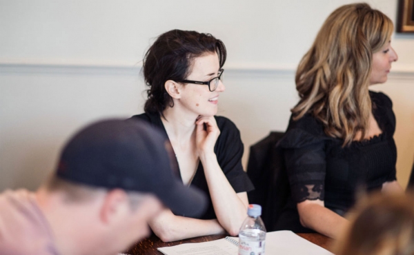 Photo Flash: First Look at Rehearsals of West End's McQUEEN Starring Stephen Wight Image