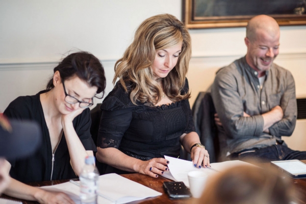 Photo Flash: First Look at Rehearsals of West End's McQUEEN Starring Stephen Wight Image